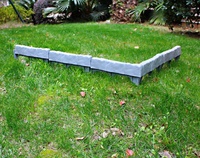 2020 new hot Home Jardin Garten Jardin paysage Plastique Pierre Effet Pelouse Jardin Bordure Bordure Clôture