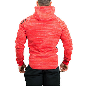 Sweat à capuche pour homme de haute qualité pour la salle de sport et le fitness, 100% coton, doublé, vêtements de sport d'hiver, fermeture éclair, taille plus, matière polaire, cordon de serrage, 2025 - Product Image 2