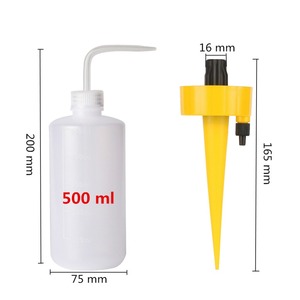 Système d'irrigation <span class=keywords><strong>goutte</strong></span> à <span class=keywords><strong>goutte</strong></span> automatique réglable, arroseur de plantes, dispositif d'irrigation automatique DIY, dispositif d'irrigation <span class=keywords><strong>goutte</strong></span> à <span class=keywords><strong>goutte</strong></span> à picots, <span class=keywords><strong>bouteille</strong></span> compressible de 500 ml - Product Image 2