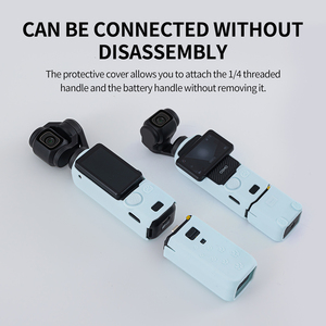 Housse en silicone pour Pocket 3, étui de protection anti-chute, accessoires pour caméra d'action pour DJI Osmo Pocket 3 - Product Image 6