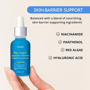 Custom Collagen Skin <b>Vitamin</b> C Whitening Serum with Aloe Vera for Body Firming Elasticity Niacinamide Blue Copper Peptide - Product Image 3
