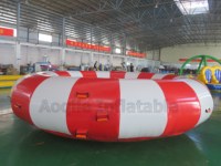 Bateau Disco gonflable rotatif pour 6 à 10 personnes, Tube remorquable, divertissement aquatique, ovni fou
