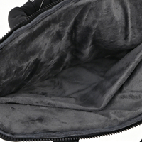 Sac pour ordinateur portable en polyester avec logo personnalisé, doublure en polaire, léger, antichoc, pour ordinateur portable, voyages d'affaires