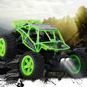 Voiture de course RC tout-terrain à grande vitesse à l'échelle 1:32 avec lumières LED, vitesse variable, télécommande, mini jouet rapide pour enfants - Product Image 3