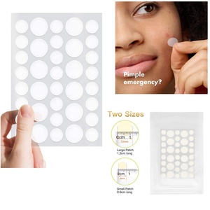 Venta caliente 36 piezas hidrocoloide Invisible acné parche fuente de fábrica personalizado antiarrugas corrector ligero fino al por mayor acné - Product Image 2