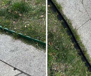 Bordo <span class=keywords><strong>per</strong></span> aiuole a L in <span class=keywords><strong>PVC</strong></span> rinforzato <span class=keywords><strong>per</strong></span> impieghi gravosi, barriera <span class=keywords><strong>per</strong></span> erba e pietre, nastro isolante <span class=keywords><strong>per</strong></span> prato - Product Image 2