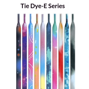 Cordones Planos de Moda para Zapatillas, Tie-Dye Degradado Cielo Estrellado, 0.8MM, para <span class=keywords><strong>Hombre</strong></span> y Mujer, AF1 AJ1, Lona - Product Image 5