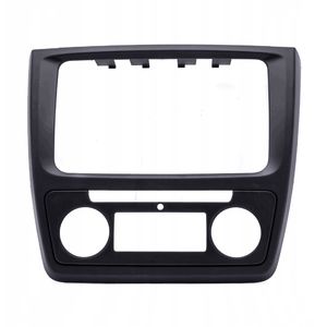 Marco de fascia de DVD de reacondicionamiento de radio de coche 2 Din para SKODA <span class=keywords><strong>Yeti</strong></span> 2009 - 2017 ( Auto AC) - Product Image 1