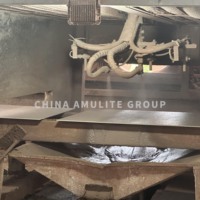 Ligne de production de panneaux en fibrociment entièrement automatique, contrôlée par PLC, haute efficacité, avec moteur et pompe
