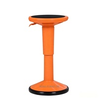 Chaise de bureau ergonomique contemporaine réglable en hauteur, tabouret à bascule pour la maison, le bureau, le bar, l'école, en plastique