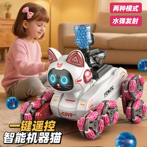 Smart Robot Cat With Gesture Control Light Sound 8-13 Years Boys Toy Remote Control Electronic Robot For Kids - Product Image 4