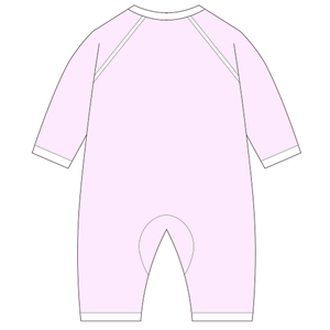 Pelele de algodón bonito de verano para recién nacidos, ropa informal de una pieza de Color sólido para bebés con mangas largas, Ropa para Niñas - Product Image 6