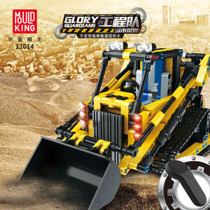 Cho khuôn Vua 13014 DIY giáo dục đồ chơi Thành phố Vinh Quang người giám hộ xe ô tô chủ đề kỹ sư xe tải & theo dõi loader khối xây dựng cho trẻ em - Product Image 4