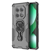 Coque de téléphone multifonctionnelle de luxe antichoc et tendance avec anneau métallique rotatif pour Redmi Note 15 – Vente en gros usine à prix réduit