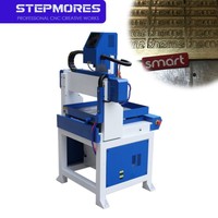 Machine de découpe et de fraisage CNC à table mobile, structure en fonte de fer haute stabilité 600*600mm, pour métal, laiton, aluminium, cuivre