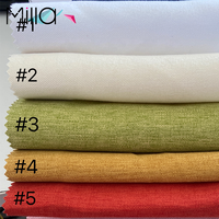 280gsm Bonne Qualité Polyester Lin Nappe Nappe de Couverture