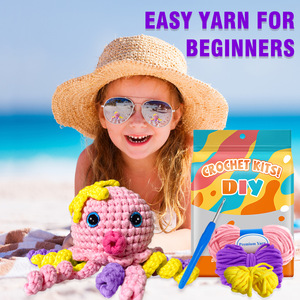 Kit de Ganchillo <span class=keywords><strong>Amigurumi</strong></span> Mini Pulpo Rosa Personalizado OEM/ODM 2026 para Principiantes, Hecho <span class=keywords><strong>a</strong></span> Mano con Hilo de Algodón, <span class=keywords><strong>Paso</strong></span> <span class=keywords><strong>a</strong></span> <span class=keywords><strong>Paso</strong></span>, Servicio Integral - Product Image 6