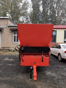 Prix EXW - Remorque épandeur d'engrais pour fumier animal agricole de 8 m³ avec boîte de vitesses, puissance 90-120 CV, largeur d'épandage 2-6 m - Product Image 6