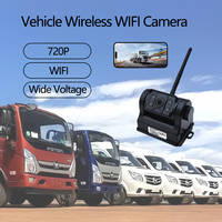 Système de caméra de recul magnétique sans fil Firecore HX-9002 2CH 7 pouces, aide au stationnement robuste avec CarPlay pour camion