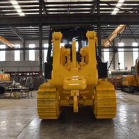 Bulldozer sur chenilles de 37 tonnes, 257 kW, avec ripper à 3 dents, performances de travail sur pentes fortes, chaussures de chenilles résistantes aux chocs
