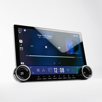 Unidad Principal de Audio Universal de 12.95 Pulgadas con Android 13 y DSP, Pantalla de Reproductor QLED 2K Diamante para Audi Car Play con Funciones Automáticas