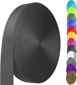 Webbing Poliester 100% Warna-warni Berkualitas Tinggi untuk Tali Tas, Sabuk Pengaman, dan Kalung Anjing - Product Image 3
