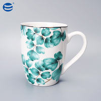 Vente directe d'usine - Tasse à café en céramique classique avec soucoupe - Tasse à expresso - Tasse à thé pour le café de l'après-midi - Personnalisation de tasse et soucoupe