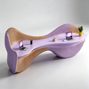 Fábrica de Muebles de Madera: Expertos en la Fabricación de Mostradores de Recepción Personalizados para Proyectos de Decoración Comercial en Zonas Turísticas Culturales - Product Image 5