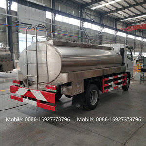<span class=keywords><strong>Camion</strong></span>-<span class=keywords><strong>citerne</strong></span> à <span class=keywords><strong>lait</strong></span> en acier inoxydable 304 neuf - Product Image 5