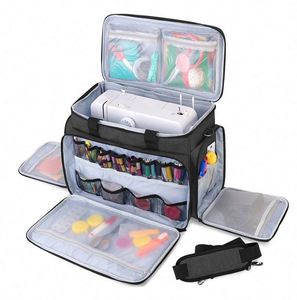 Free Sample Portable Large Removable Padding <b>Sewing</b> <b>Machine</b> Carrying Case Box <b>Sewing</b> <b>Machine</b> Storage Tote <b>Bag</b> - Product Image 1