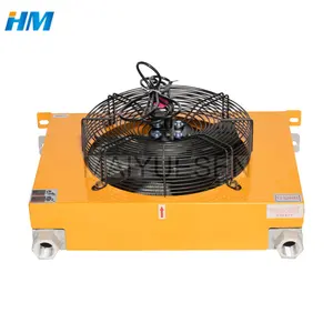 AH1417T 150L/min Fan Power 130W AC 380V 220V Hydraulic Oil Cooler radiators for Paper Mills