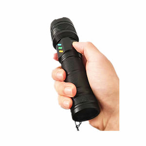 Haute puissance Laser LED 1500 Lumen Zoomable 1000 <span class=keywords><strong>M</strong></span> longue portée lampe <span class=keywords><strong>de</strong></span> poche tactique pour la chasse recherche sécurité <span class=keywords><strong>jardin</strong></span> patrouille - Product Image 6