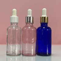 Flacon d'huile essentielle noir givré de 5 à 100 ml, flacon compte-gouttes en verre de 5 ml, flacon distributeur cosmétique de 30 ml