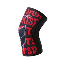 Genouillère de compression en néoprène personnalisée de 7 mm, coussinets de soutien pour la musculation, l'haltérophilie, l'entraînement sportif, la sécurité, professionnelle