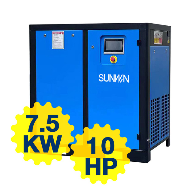 Fast Response Air Compressor Industrial Screw Air Compressor 7.5KW 22KW 11KW