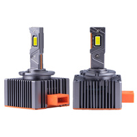 Ampoules de phares LED Canbus série D D1 D2 D3 D4 D5 D8 45W, ampoules automobiles D1S D2S D3S D4S D8S, phares LED