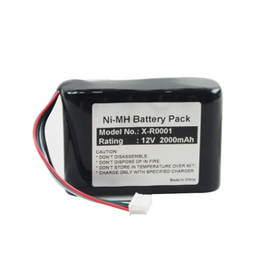 Ni-Mh 12V 2000mAh Brandneue Lithium-Ionen-Ersatz X-R0001 kompatibel Klasse ein Lautsprecher Akku für Squeezebox Radio 533-000050 - Product Image 2
