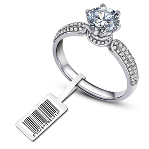 Étiquette de <span class=keywords><strong>suivi</strong></span> des actifs UHF passive en gros étiquettes de bijoux RFID avec logo personnalisé - Product Image 1