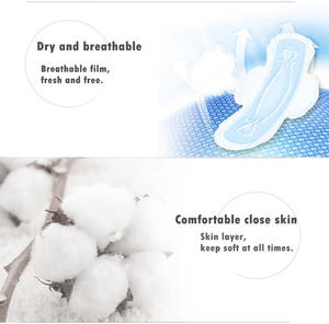 वरिष्ठ उच्च अवशोषक सैनिटरी नैपकिन स्त्री मासिक धर्म तौलिया डिस्पोजेबल सैनिटरी नैपकिन एंटी एलर्जी - Product Image 4