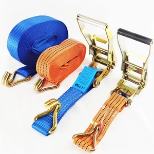 100% Polyester <span class=keywords><strong>Webbing</strong></span> vành đai polyester Ratchet Tie xuống dây đeo với kéo móc - Product Image 5