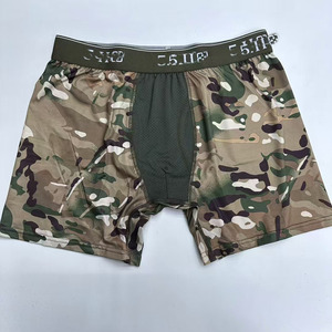 Shorts de sport élastiques à taille élastique pour hommes adultes, couleur camouflage personnalisée, tailles M-3XL - Product Image 2