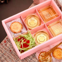 Boîte à macarons, boîte à tartes aux œufs, boîte à desserts, boîte en carton kraft biodégradable, emballage personnalisé, boîte à gâteaux en papier, vente chaude