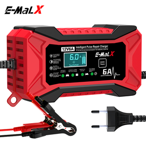 شاحن بطارية ذكي نبضي للسيارات والدراجات النارية 12 فولت 6 أمبير مع وظيفة الصيانة - Product Image 4