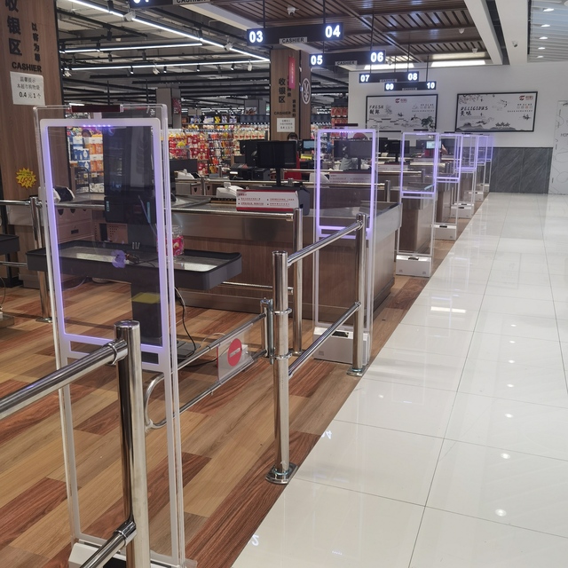 Chinese Manufacturer 58 Khz Pedestal Anti Theft System Sensor Detecting System for Supermarket