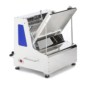 Affettatrice per Pane - Macchina Affettatrice Elettrica Automatica Commerciale con Lame in Acciaio Inox per Panetterie, Ristoranti, Toast - Product Image 2