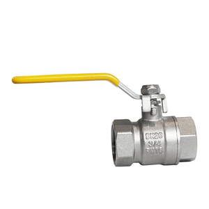 COVNA DN50 2 Pulgadas 2 Vías 2PC Roscado NPT 1000 WOG Acero Galvanizado Válvula de Bola Operada con Palanca UPVC/Latón/Acero Inoxidable - Product Image 4
