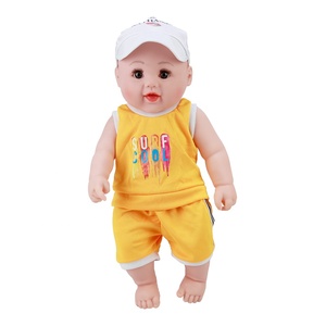 Nathaniel 19inch New Plastic Bald <strong>Doll</strong> Lively Cute &amp; Realistic for Girls 3+ Model Toy Can Take <strong>Bath</strong> &amp; Dress up - Product Image 1
