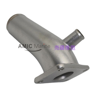 Pour les moteurs de bateaux Yanmar, coudes d'échappement et coudes de mélange 128890-13530 128397-13530 - Product Image 2
