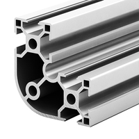 Approvisionnement d'usine de l'extrusion 60x60x30mm de coin arrondi de profil en aluminium industriel populaire dans la construction de machines