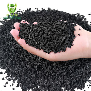Granulés de caoutchouc recyclés SBR à haute élasticité, 1-4 mm, <span class=keywords><strong>prix</strong></span> direct usine pour le gazon artificiel, remplissage de terrain de football - Product Image 1